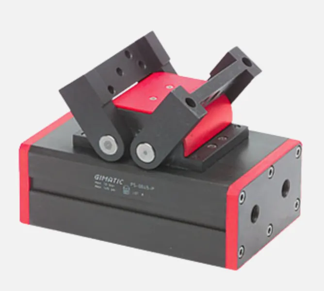 Kẹp khí nén hướng tâm tự định tâm 2 chấu dòng PS-P - PS-P